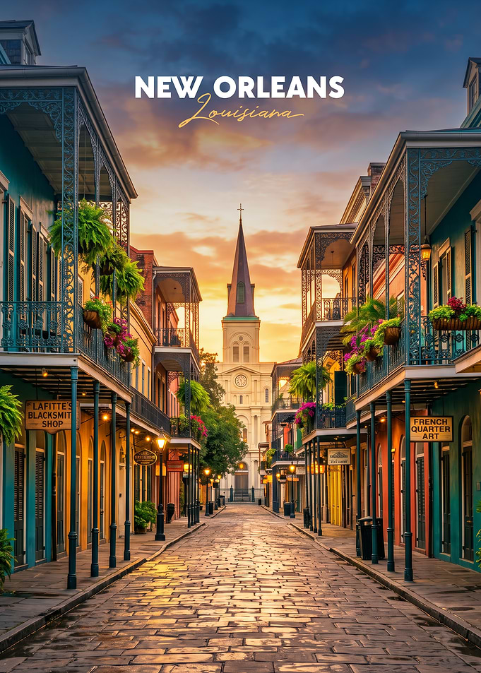 New Orleans Sunset