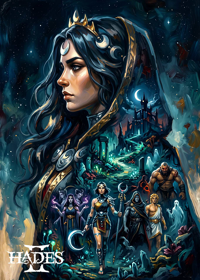 Hades II Game Poster Art