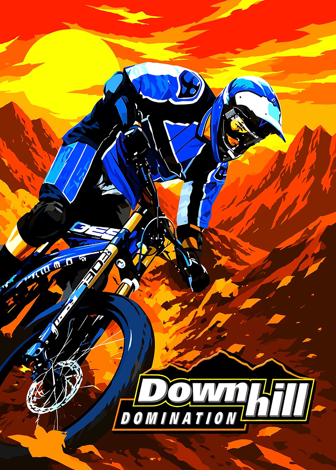Downhill Domination Mountain Biking