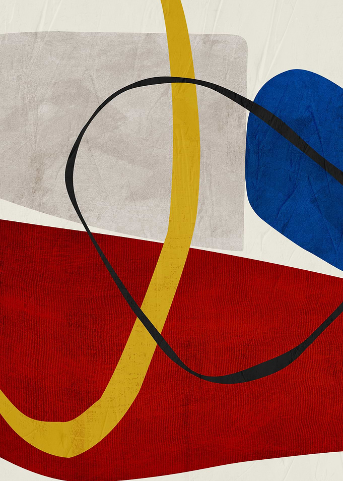 Abstract Geometric Shapes and Lines