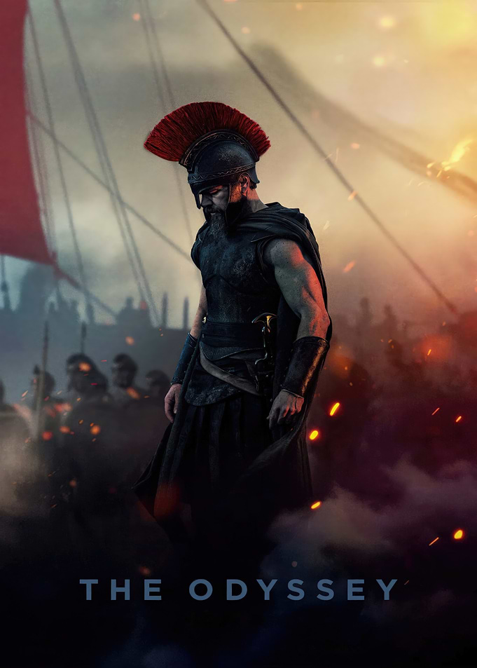 The Odyssey Spartan Warrior Poster