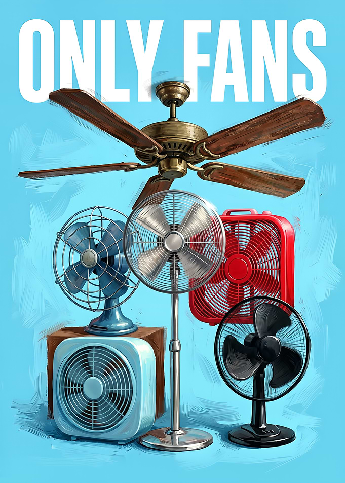 Only Fans Humorous Fan Collection