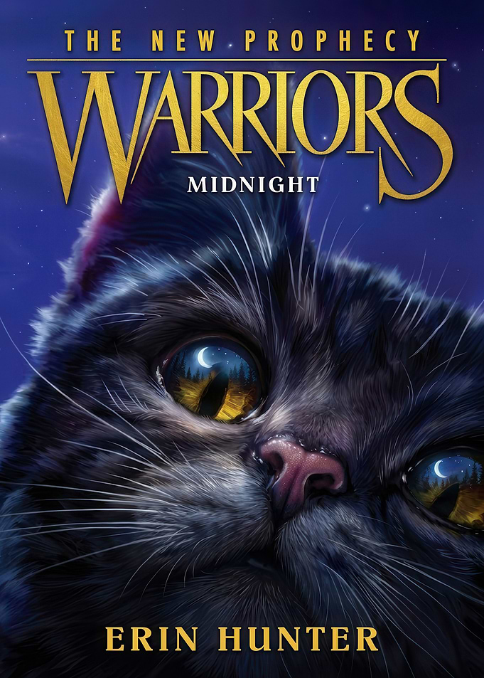 Warriors: The New Prophecy Midnight Book Cover