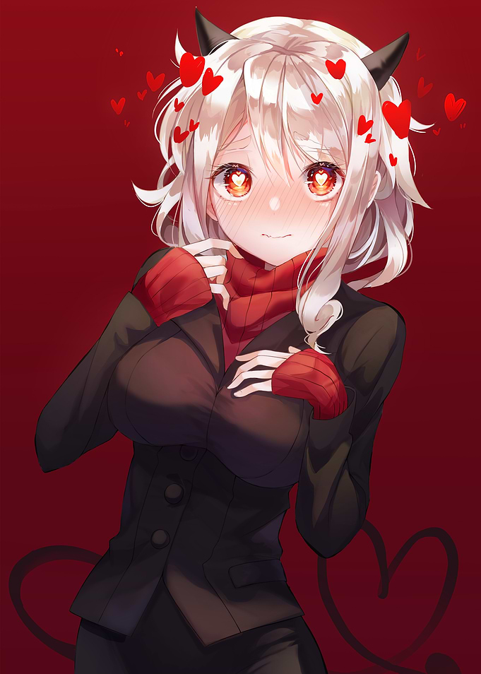 Modeus from Helltaker Anime Illustration