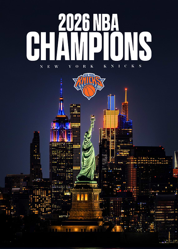 New York Knicks: 2026 NBA Champions City of Lights