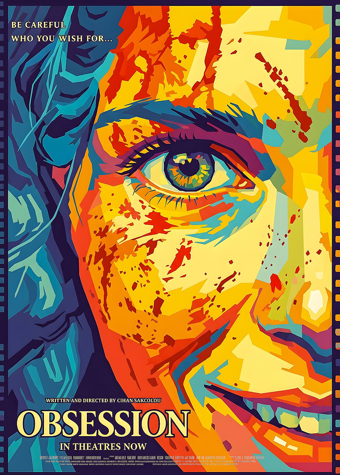 Obsession Movie Pop Art Poster
