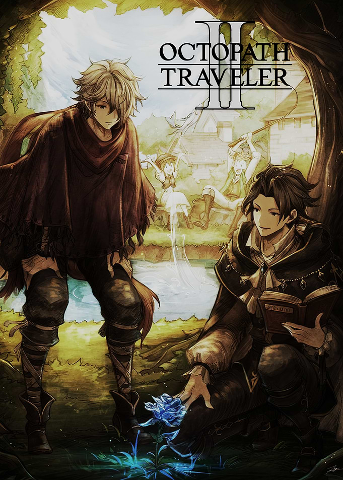 Octopath Traveler II Promotional Art