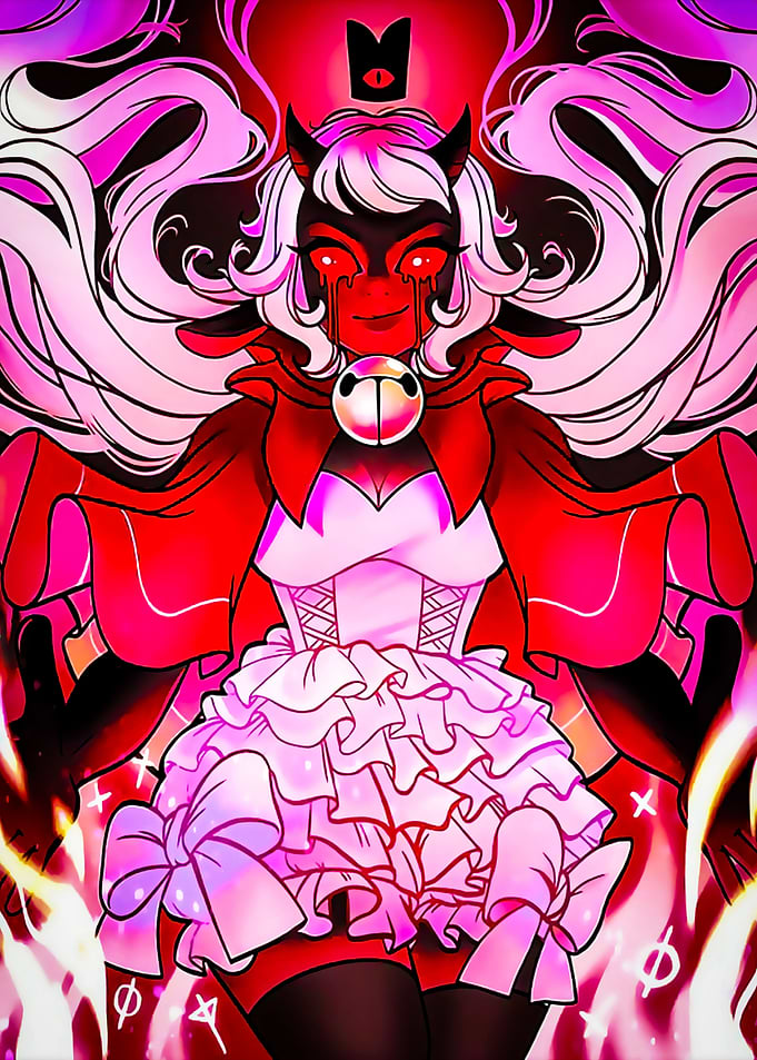 Demon Girl in Lolita Dress Cult Of The Lamb