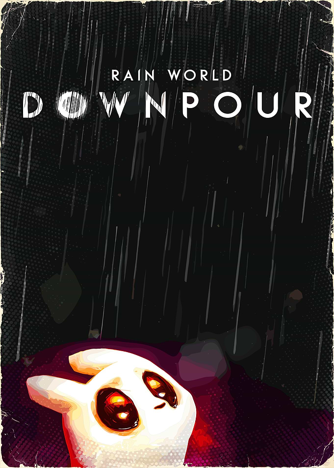 Rain World Downpour Game Poster