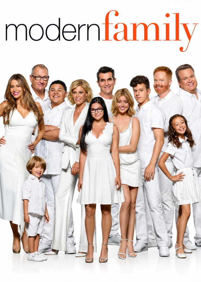 Modern Family Cast Promotional Poster