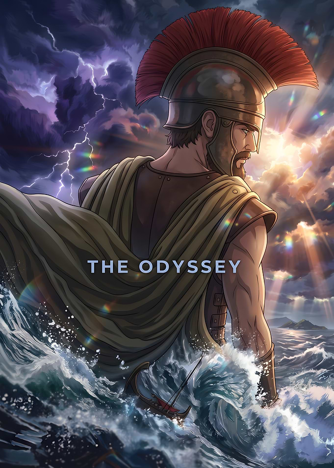 The Odyssey Shinkai Style Poster