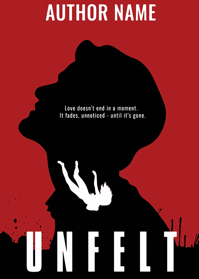 Unfelt Book Cover Design