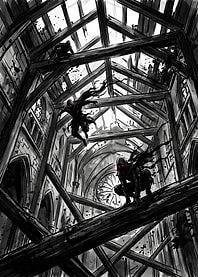 Shadow Assassins in Ruined Cathedral