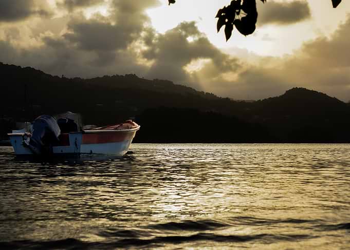 Boat at Sunset