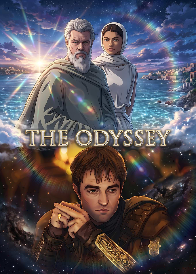 The Odyssey Movie Poster Shinkai Style