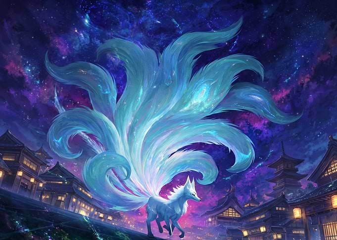 Nine-Tailed Fox in Celestial City