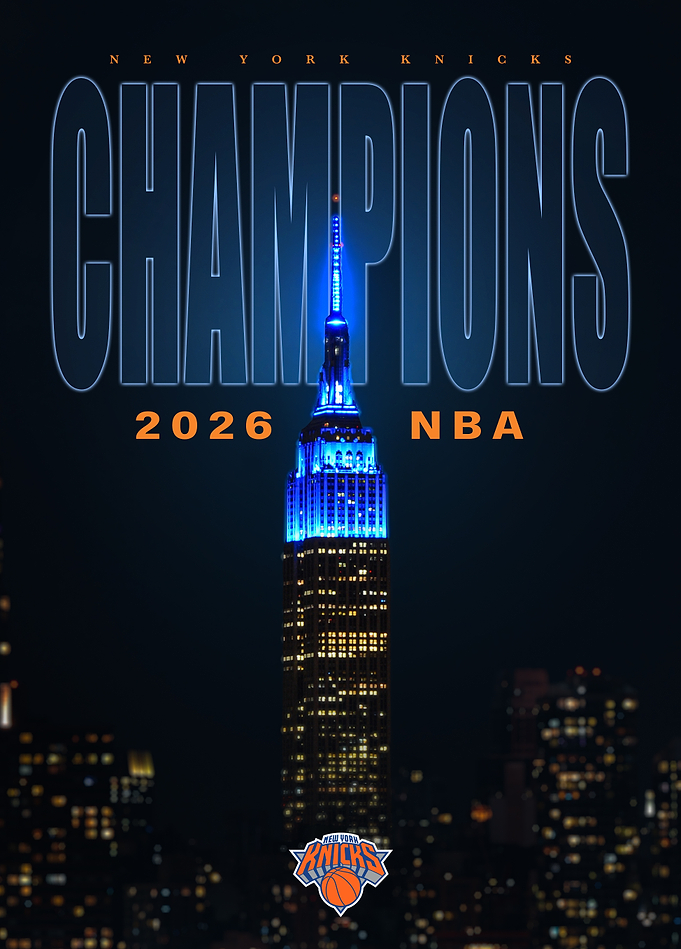 Knicks Champions: Empire State Glow