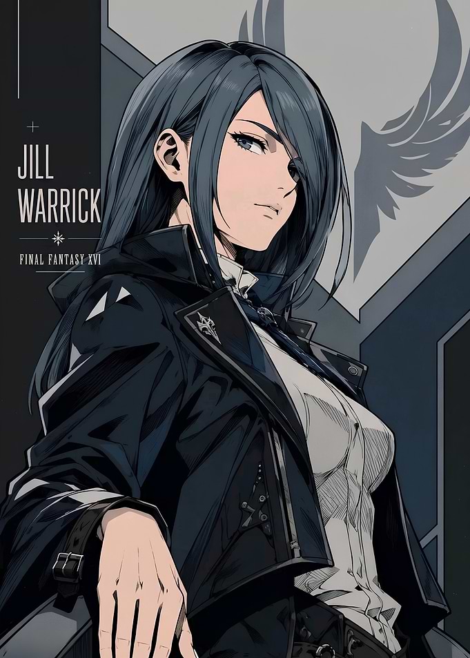 Jill Warrick Final Fantasy XVI Portrait