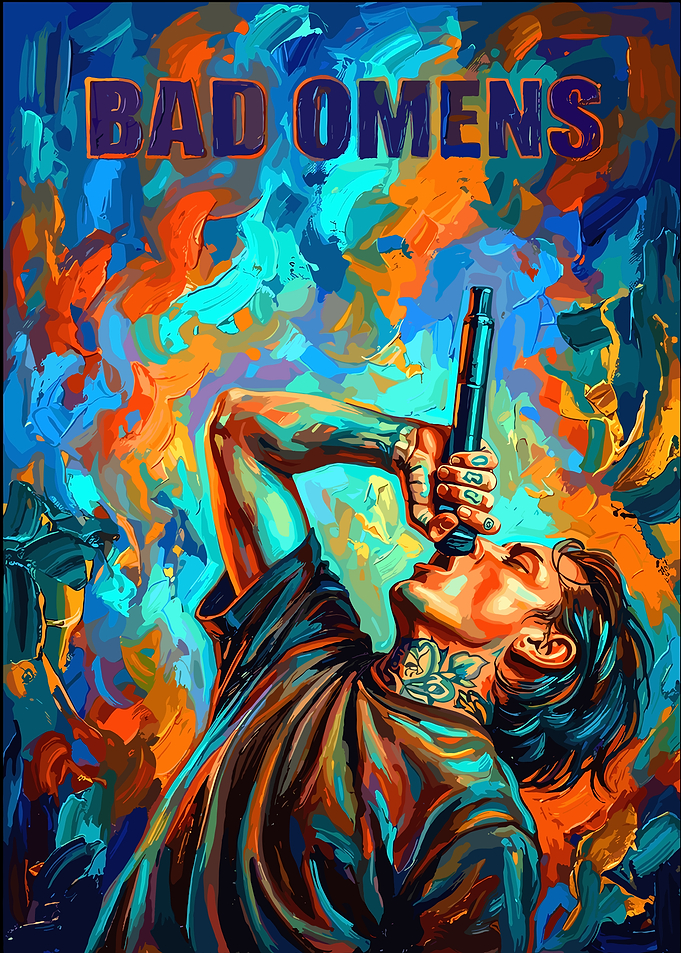 Bad Omens Band Art Poster