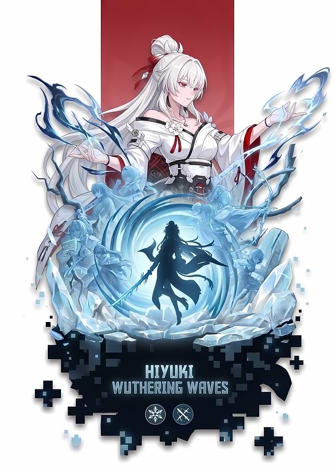Hiyuki Wuthering Waves Character Art