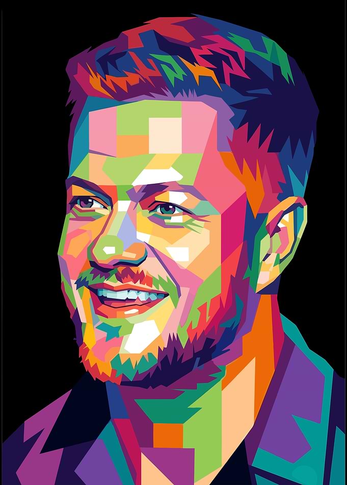 Dan Reynolds Pop Art Portrait