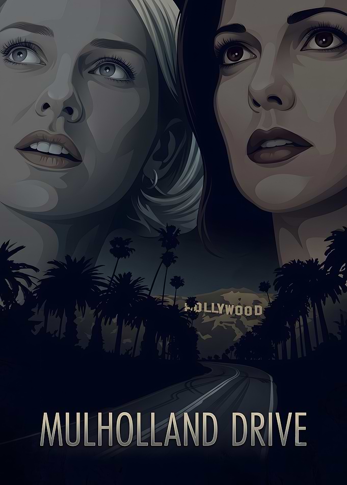 Mulholland Drive Movie Poster Art