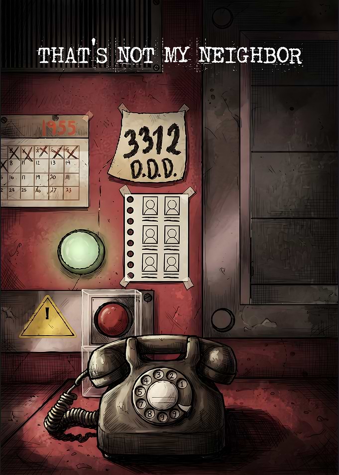 That's Not My Neighbor Game Poster