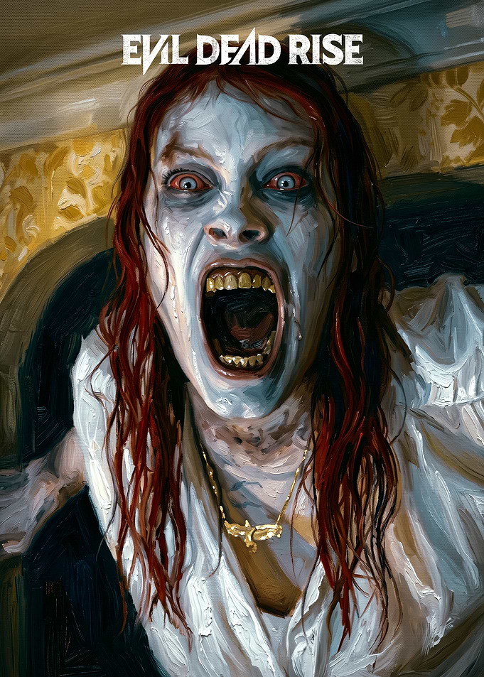 Evil Dead Rise Horror Movie Poster