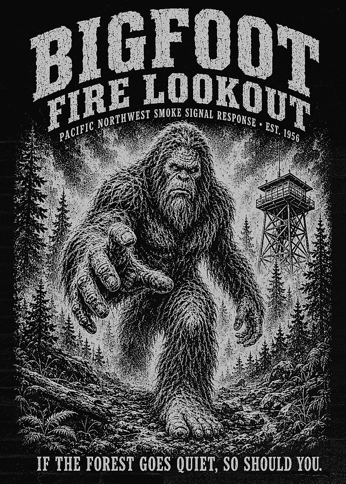 Bigfoot Fire Lookout: Pacific Northwest Watch
