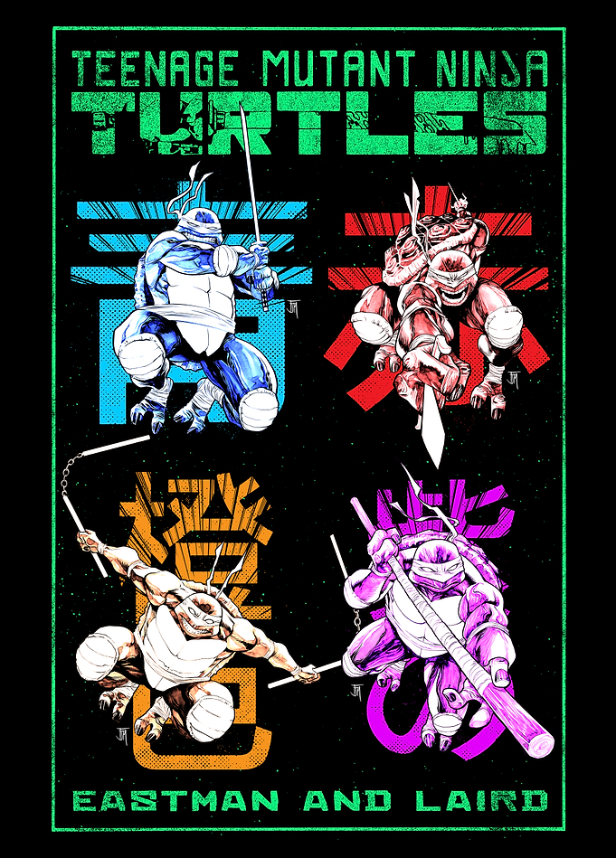 TMNT - Four Warriors, One Brotherhood