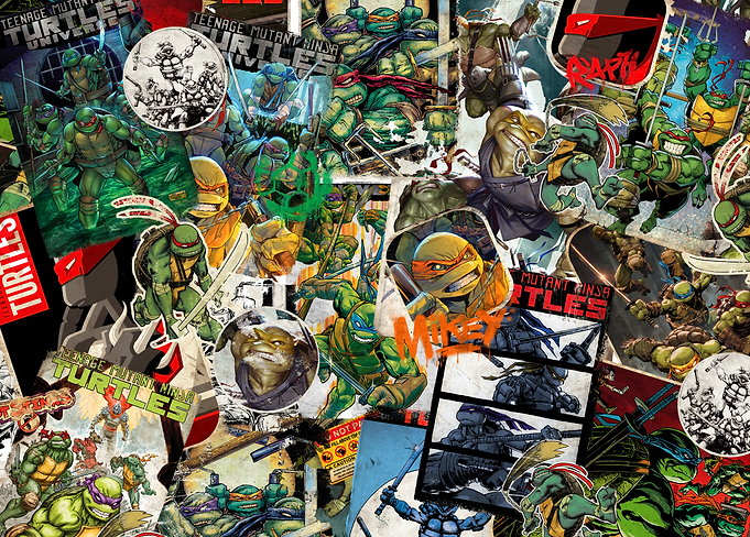 TMNT - Through the Ages Collage