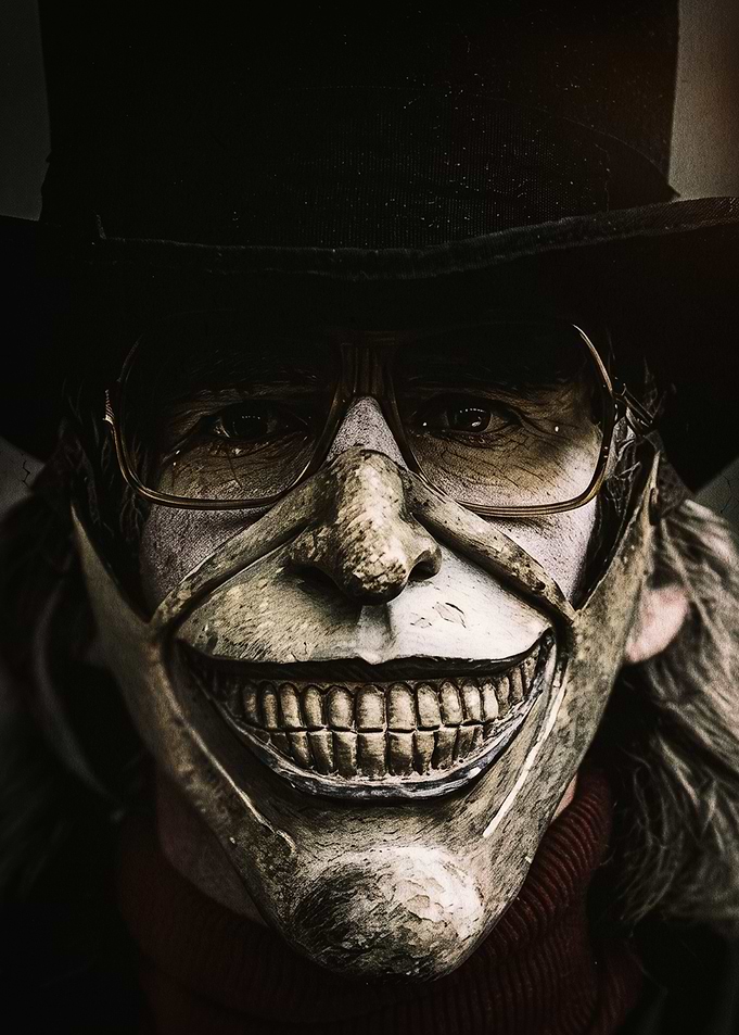 The Grabber Mask from The Black Phone