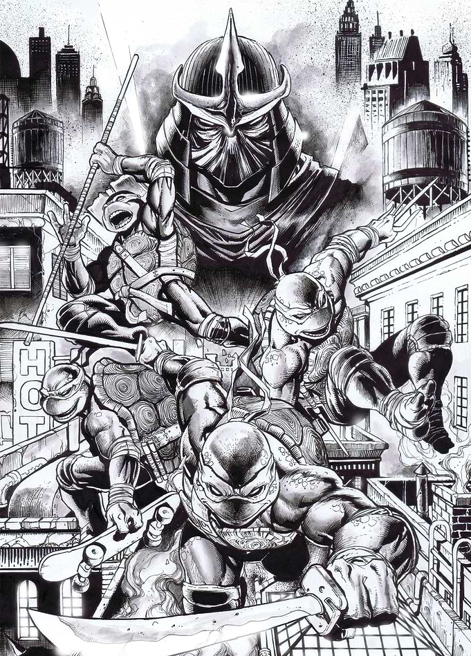 TMNT vs Shredder - The Battle for New York