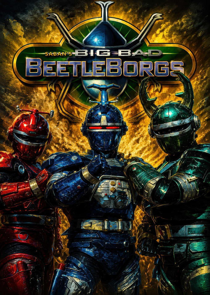 Saban's Big Bad Beetleborgs Poster
