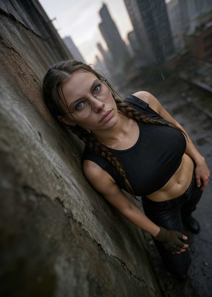 Lara Croft Inspired Urban Cosplay