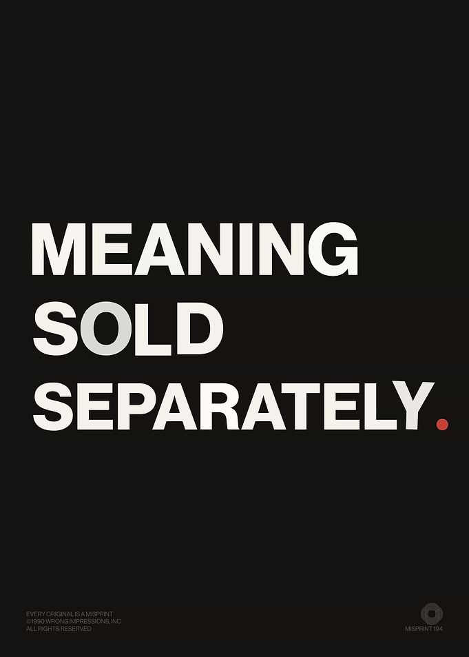 Meaning Sold Separately