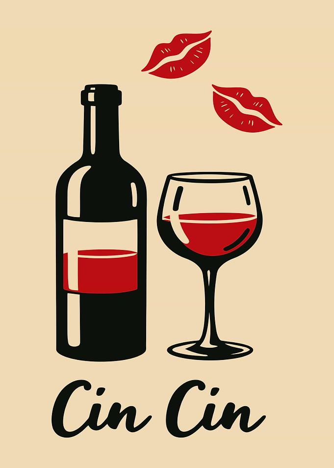Cin Cin Wine Poster