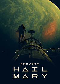 Project Hail Mary Space Poster