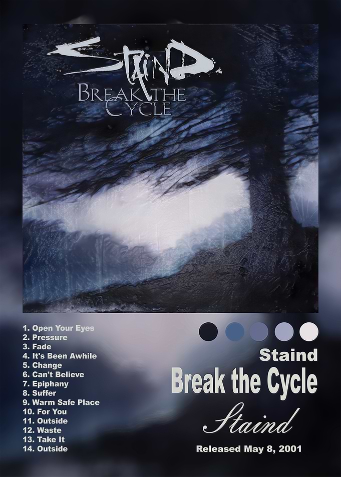 Staind Break the Cycle Album Poster