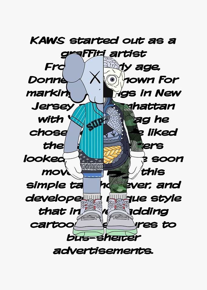KAWS Dissected Companion Art Print
