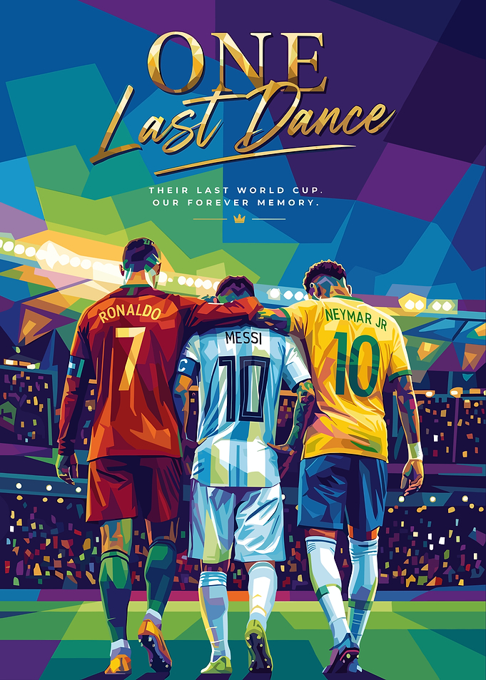 Ronaldo, Messi, and Neymar One Last Dance