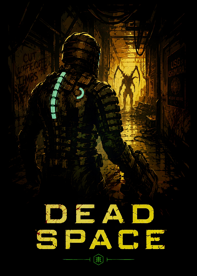 Dead Space Isaac Clarke Poster