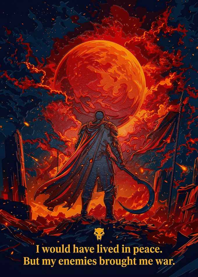 Darrow O'Lycander Red Rising Poster