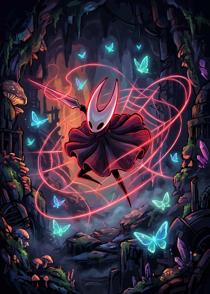 Hornet from Hollow Knight Fan Art