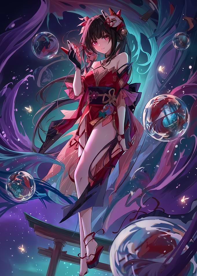 Sparkle Honkai Star Rail Anime Illustration