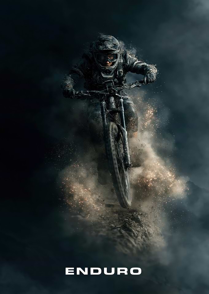 Intense Enduro Mountain Biker