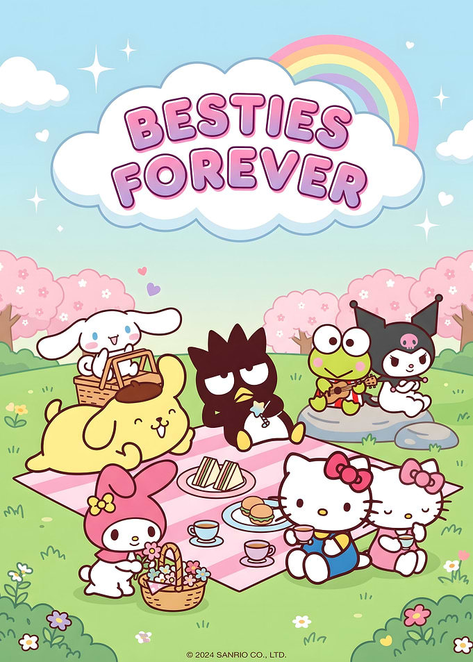 Sanrio Characters Picnic Besties Forever