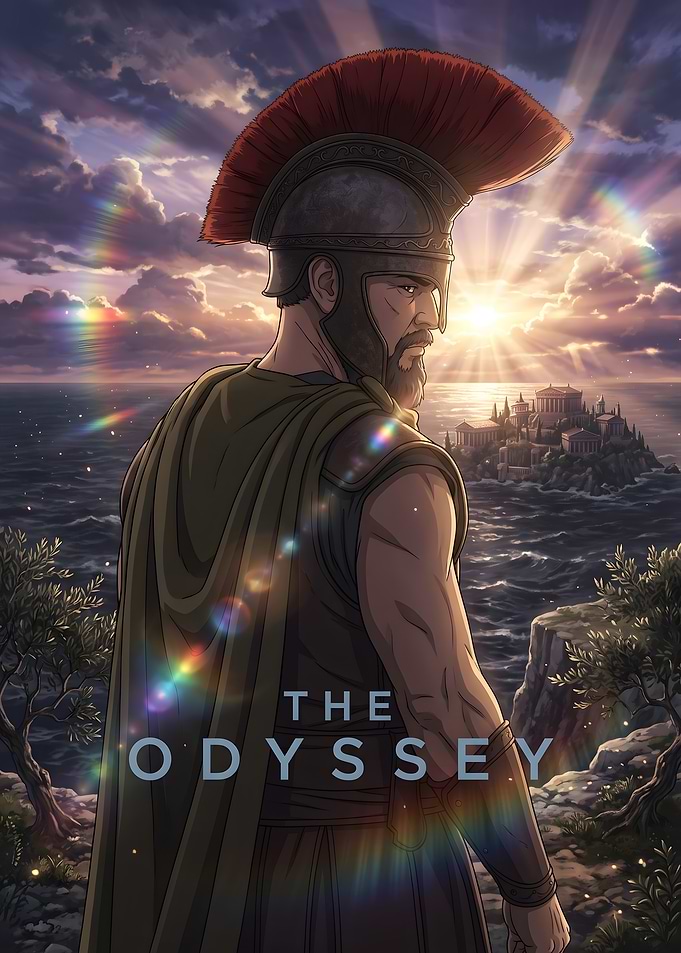 The Odyssey Odysseus Shinkai Anime Style