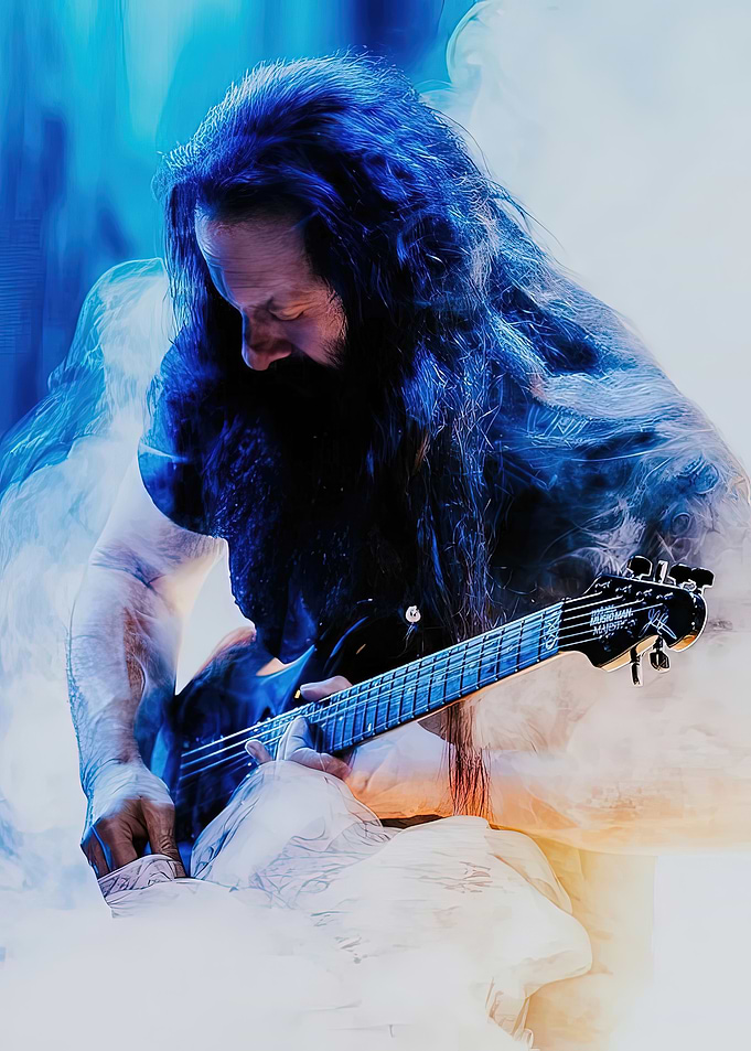 John Petrucci Playing Electric Guitar