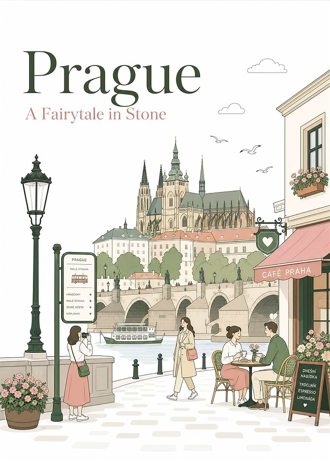 Prague A Fairytale in Stone Poster